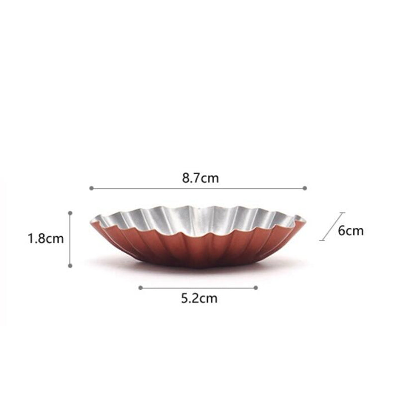 Baking Mold Flower-shaped Egg Tart Portuguese Tart Mold Cake Mold Baking Mold Flower-shaped Egg Tart Portuguese Tart Mold Cake Mold