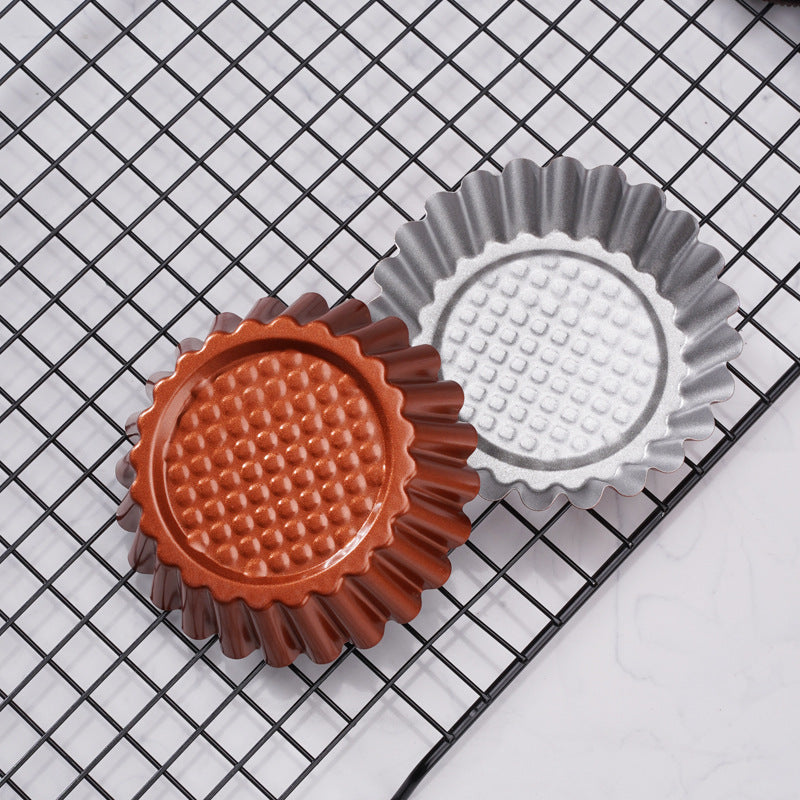 Flower-shaped Baking Mold Egg Tart Mold Chrysanthemum Calendula Set of 3 Flower-shaped Baking Mold Egg Tart Mold Chrysanthemum Calendula Set of 3