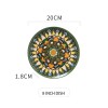Ceramic Bohemian Dinnerware Set Creative Pattern Shallow Dinner Plate