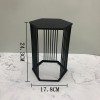 Hexagonal Afternoon Tea Delight Display Stand - Iron Snack Tray Set Hexagonal Afternoon Tea Delight Display Stand - Iron Snack Tray Set