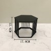 Hexagonal Afternoon Tea Delight Display Stand - Iron Snack Tray Set Hexagonal Afternoon Tea Delight Display Stand - Iron Snack Tray Set