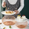 European Minimalist Fruit Plate for Hotel and Restaurant Pastry Storage Cake Display