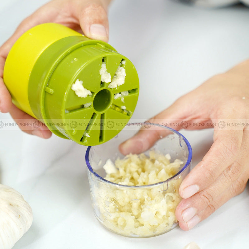 Household Manual Garlic Grinder Kitchen Gadget Rotary Garlic Press Household Manual Garlic Grinder Kitchen Gadget Rotary Garlic Press