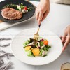 Artisanal Stone-Inspired Elegance: Set of 2 Ceramic Dinner Plates, 10.5 Inches Artisanal Stone-Inspired Elegance: Set of 2 Ceramic Dinner Plates, 10.5 Inches