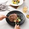 Artisanal Stone-Inspired Elegance: Set of 2 Ceramic Dinner Plates, 10.5 Inches Artisanal Stone-Inspired Elegance: Set of 2 Ceramic Dinner Plates, 10.5 Inches