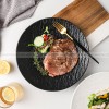 Artisanal Stone-Inspired Elegance: Set of 2 Ceramic Dinner Plates, 10.5 Inches Artisanal Stone-Inspired Elegance: Set of 2 Ceramic Dinner Plates, 10.5 Inches