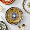 Bohemian Elegance: Vintage Literary Ceramic Dinnerware Set (8" and 10") Bohemian Elegance: Vintage Literary Ceramic Dinnerware Set (8" and 10")