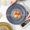 Bohemian Elegance: Vintage Literary Ceramic Dinnerware Set (8" and 10") Bohemian Elegance: Vintage Literary Ceramic Dinnerware Set (8" and 10")
