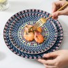 Bohemian Elegance: Vintage Literary Ceramic Dinnerware Set (8" and 10") Bohemian Elegance: Vintage Literary Ceramic Dinnerware Set (8" and 10")