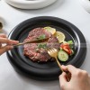 Nordic Harmony Ceramic Dinner Plate Set - Monochrome Duo (8" and 10") Nordic Harmony Ceramic Dinner Plate Set - Monochrome Duo (8" and 10")