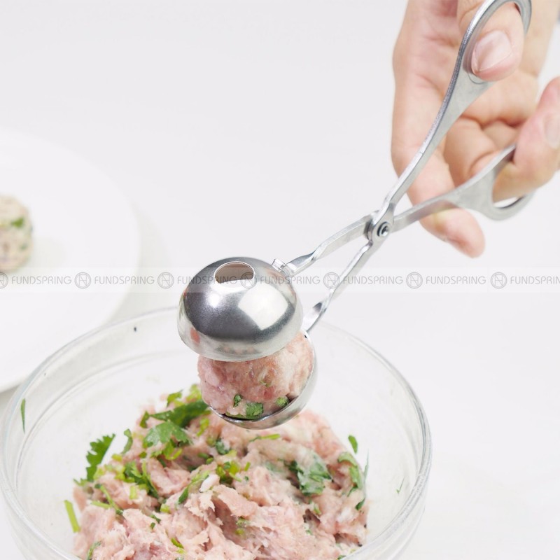 Kitchen 304 Stainless Steel Meatball Mould Household Croquettes Tool Kitchen 304 Stainless Steel Meatball Mould Household Croquettes Tool