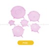 Kitchen Fresh-keeping Bowl Cover Food Grade Silicone Seal Lid Set of 6 Kitchen Fresh-keeping Bowl Cover Food Grade Silicone Seal Lid Set of 6