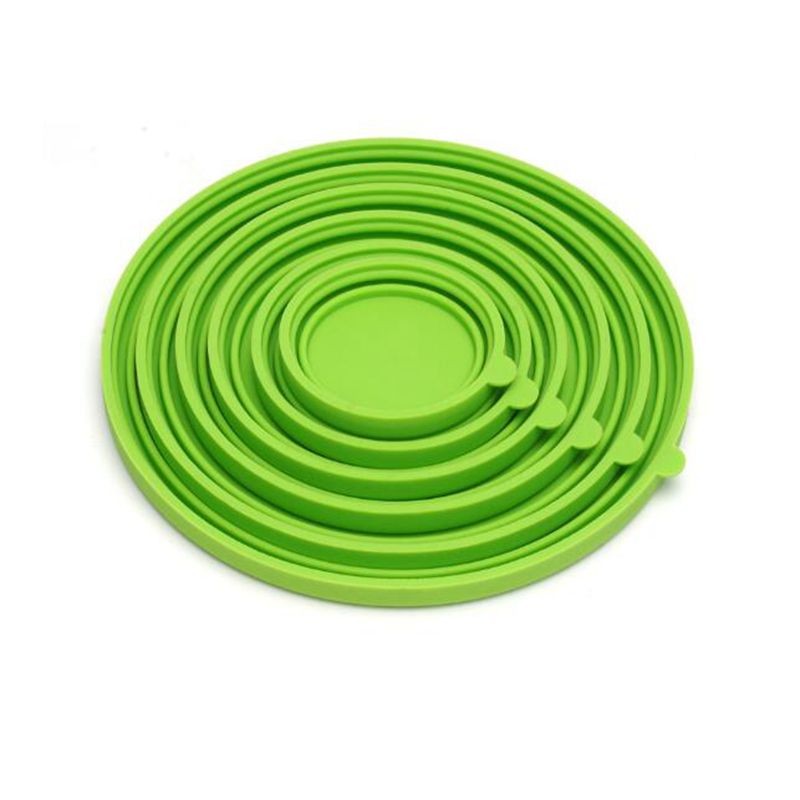 Kitchen Food Grade Silicone Seal Lid Fresh-keeping Bowl Cover Set of 6 Kitchen Food Grade Silicone Seal Lid Fresh-keeping Bowl Cover Set of 6