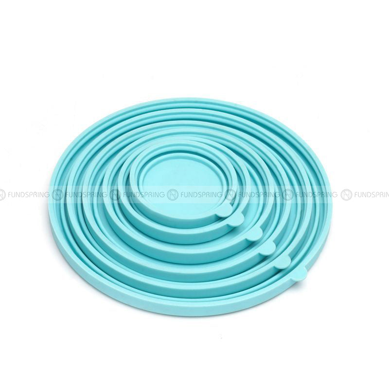 Kitchen Food Grade Silicone Seal Lid Fresh-keeping Bowl Cover Set of 6 Kitchen Food Grade Silicone Seal Lid Fresh-keeping Bowl Cover Set of 6