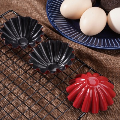 Large Egg Tart Mold Flower Shaped Fruit Pie Plate Cake Mold 3 Pcs Large Egg Tart Mold Flower Shaped Fruit Pie Plate Cake Mold 3 Pcs