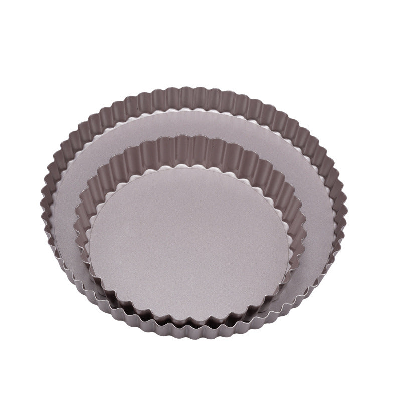 Thickened Baking Pan Removable Bottom Pizza Pan Non-stick Pie Pan Thickened Baking Pan Removable Bottom Pizza Pan Non-stick Pie Pan
