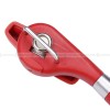 Multifunction Safety Can Opener High Carbon Steel Blade Can Opener Red