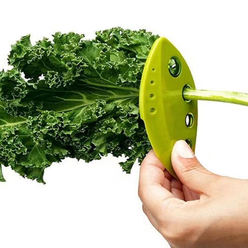 Kale & Greens Stripper Vegetable Stem And Leaf Separator 8 Holes Kale & Greens Stripper Vegetable Stem And Leaf Separator 8 Holes