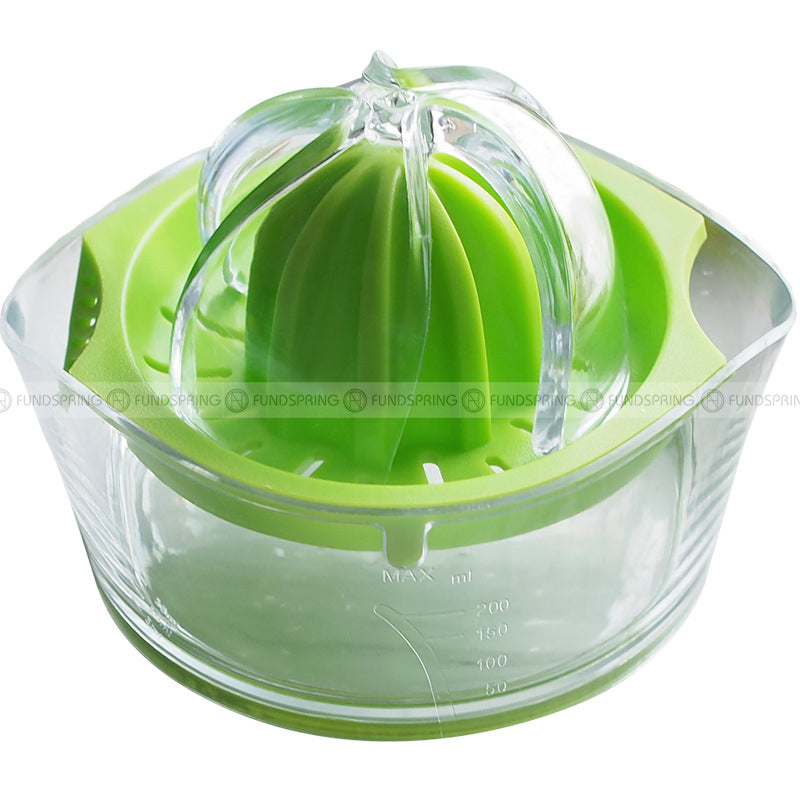Manual Lemon Squeezer Plastic Separation Juicer with Scale Manual Lemon Squeezer Plastic Separation Juicer with Scale