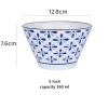 Artisan Elegance: Japanese Style Ceramic Dinnerware Hat Shape Rice Bowl - 5'' Artisan Elegance: Japanese Style Ceramic Dinnerware Hat Shape Rice Bowl - 5''