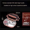 Compartmentalized Stainless Steel Insulated Lunch Box Bento Set Compartmentalized Stainless Steel Insulated Lunch Box Bento Set