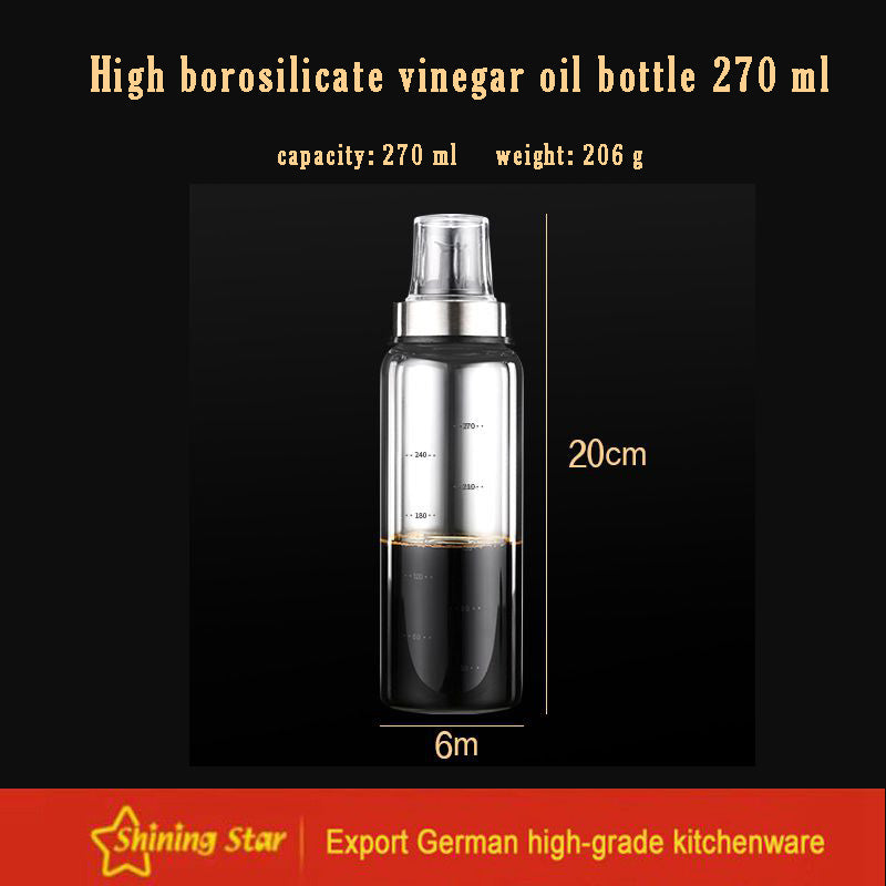 High Borosilicate Glass Jug Seasoning Bottle Vinegar/Soy Sauce Bottle High Borosilicate Glass Jug Seasoning Bottle Vinegar/Soy Sauce Bottle