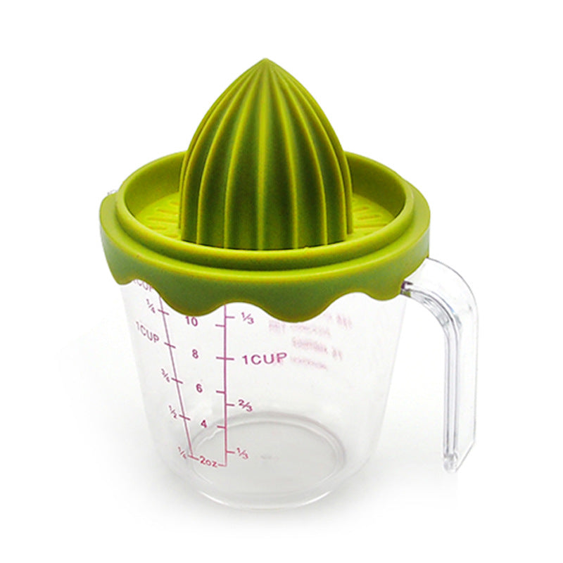 Food Grade Plastic Manual Baby Food Supplement Fruit Juicer with Scale Food Grade Plastic Manual Baby Food Supplement Fruit Juicer with Scale