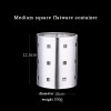 Stainless Steel Draining Cutlery Holder Round Flatware Storage Stand Stainless Steel Draining Cutlery Holder Round Flatware Storage Stand
