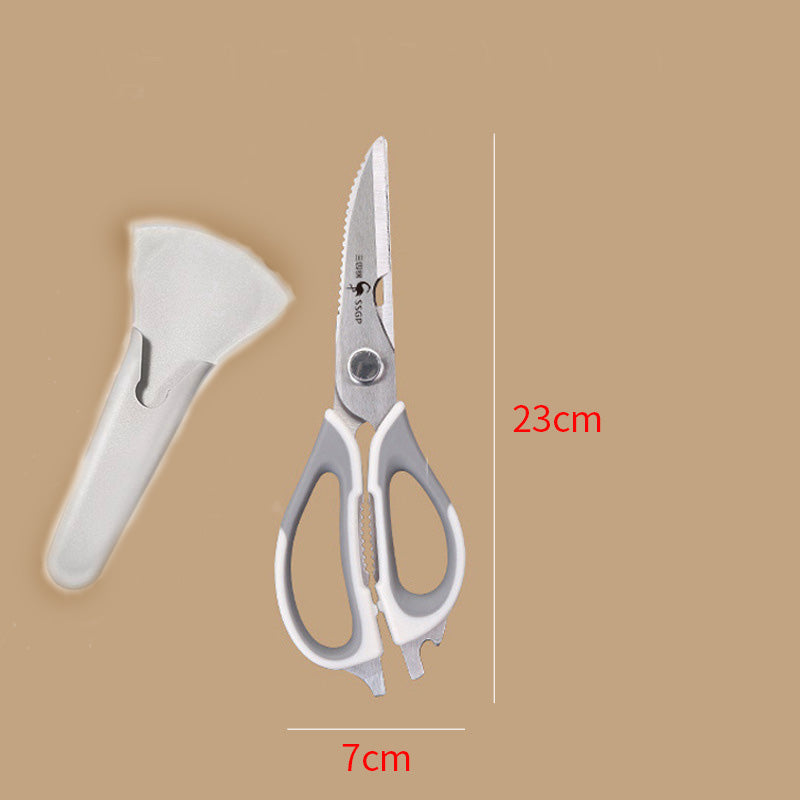 Multifunctional Kitchen Stainless Steel Food Scissors Powerful Shears Multifunctional Kitchen Stainless Steel Food Scissors Powerful Shears