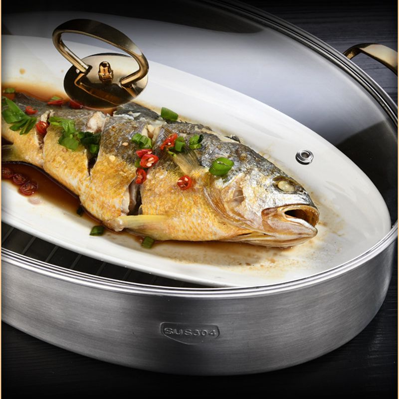 304 Stainless Steel Steamer Seafood Pot Induction Cooker Gas Furnace 304 Stainless Steel Steamer Seafood Pot Induction Cooker Gas Furnace