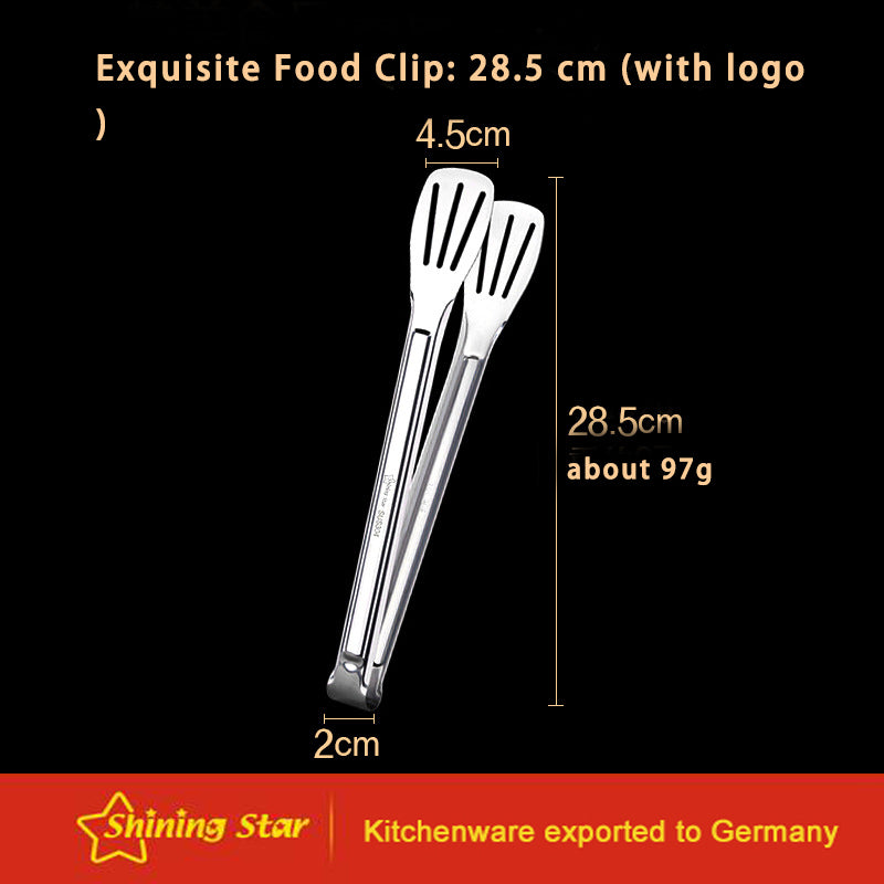304 Stainless Steel Barbecue Tongs Kitchen Anti-scalding Food Clamp 304 Stainless Steel Barbecue Tongs Kitchen Anti-scalding Food Clamp