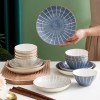 Japanese Elegance Ceramic Dinnerware Set - 16-Piece Delight Japanese Elegance Ceramic Dinnerware Set - 16-Piece Delight