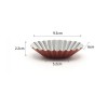 EleganceBake Oval Egg Tart Molds: Portuguese Tart and Champagne Baking Set of 4