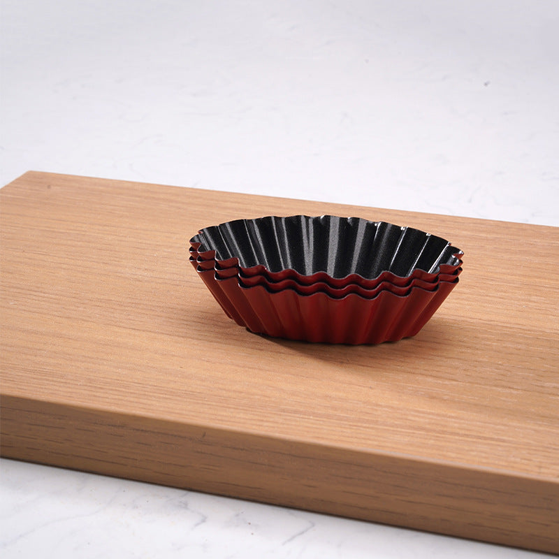 Petite Elegance Oval Egg Tart Molds: Small Pie Pan and Non-Stick Baking Set of 3 Petite Elegance Oval Egg Tart Molds: Small Pie Pan and Non-Stick Baking Set of 3
