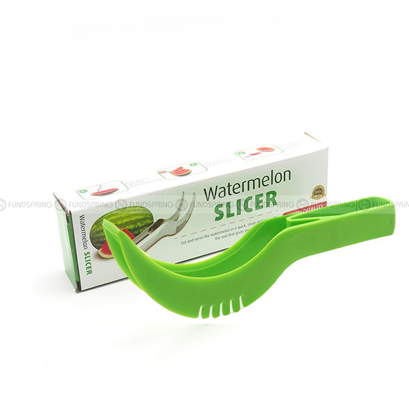 PP Watermelon Slicer Fruit Slicer Clip Segmentation Tool 9-Inch PP Watermelon Slicer Fruit Slicer Clip Segmentation Tool 9-Inch