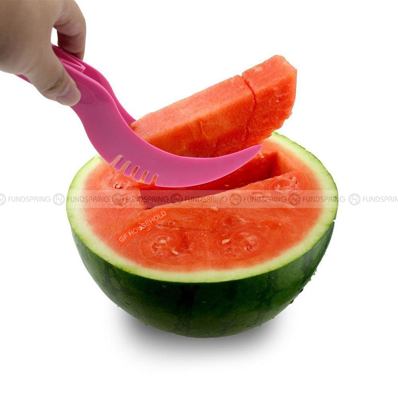 PP Watermelon Slicer Fruit Slicer Clip Segmentation Tool 9-Inch PP Watermelon Slicer Fruit Slicer Clip Segmentation Tool 9-Inch