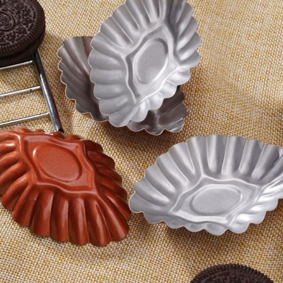 Floral Delight Tart Molds - Set of 3 Blossom-Shaped Portuguese Tart Molds Floral Delight Tart Molds - Set of 3 Blossom-Shaped Portuguese Tart Molds