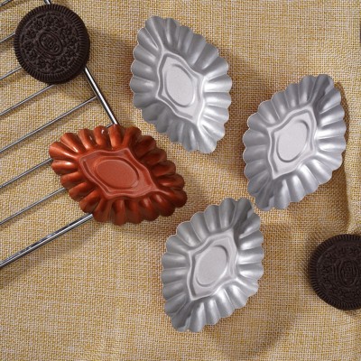 Floral Delight Tart Molds - Set of 3 Blossom-Shaped Portuguese Tart Molds Floral Delight Tart Molds - Set of 3 Blossom-Shaped Portuguese Tart Molds