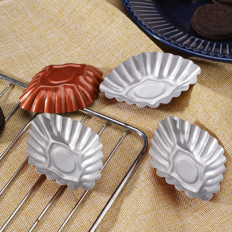 Floral Delight Tart Molds - Set of 3 Blossom-Shaped Portuguese Tart Molds Floral Delight Tart Molds - Set of 3 Blossom-Shaped Portuguese Tart Molds