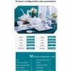 Bone China Dinnerware Set With Plates Bowls Simplism Tableware 48 Pcs