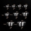 304 Stainless Steel Basin Food Grade Soup Bowl Thickened Cooking Pot 304 Stainless Steel Basin Food Grade Soup Bowl Thickened Cooking Pot