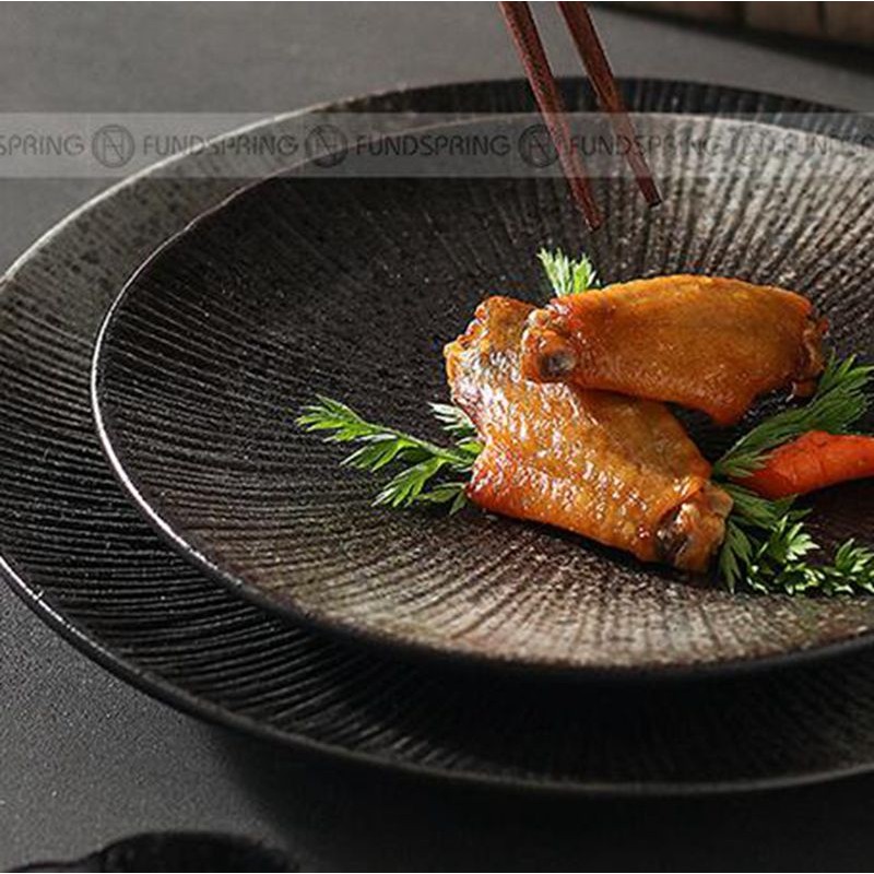 Japanese Ceramic Dinnerware Frosted Tableware Dinner Plates Japanese Ceramic Dinnerware Frosted Tableware Dinner Plates