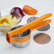 Stainless Steel Potato Press Fruit Juice Masher Kitchen Gadget Stainless Steel Potato Press Fruit Juice Masher Kitchen Gadget
