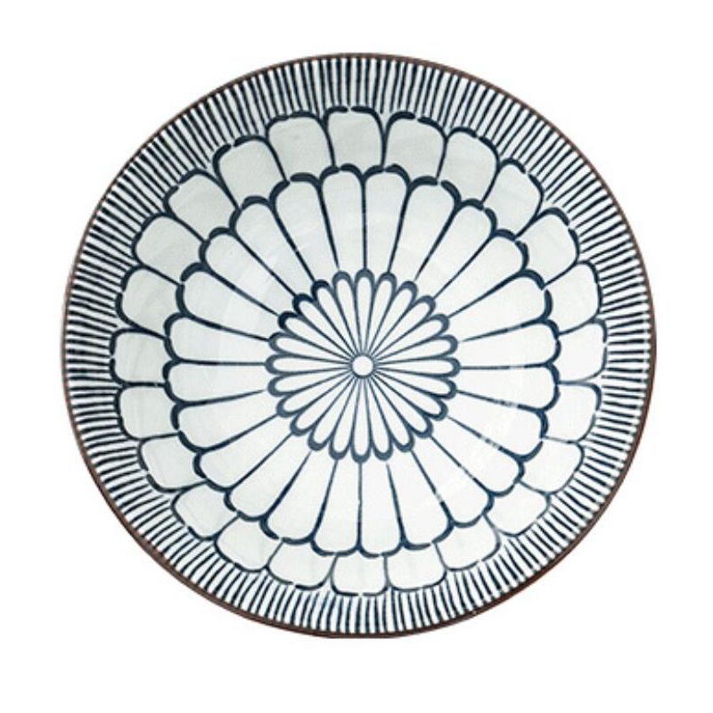 Nostalgic Charm: Japanese-inspired Ceramic Rice Bowls 5" Nostalgic Charm: Japanese-inspired Ceramic Rice Bowls 5"