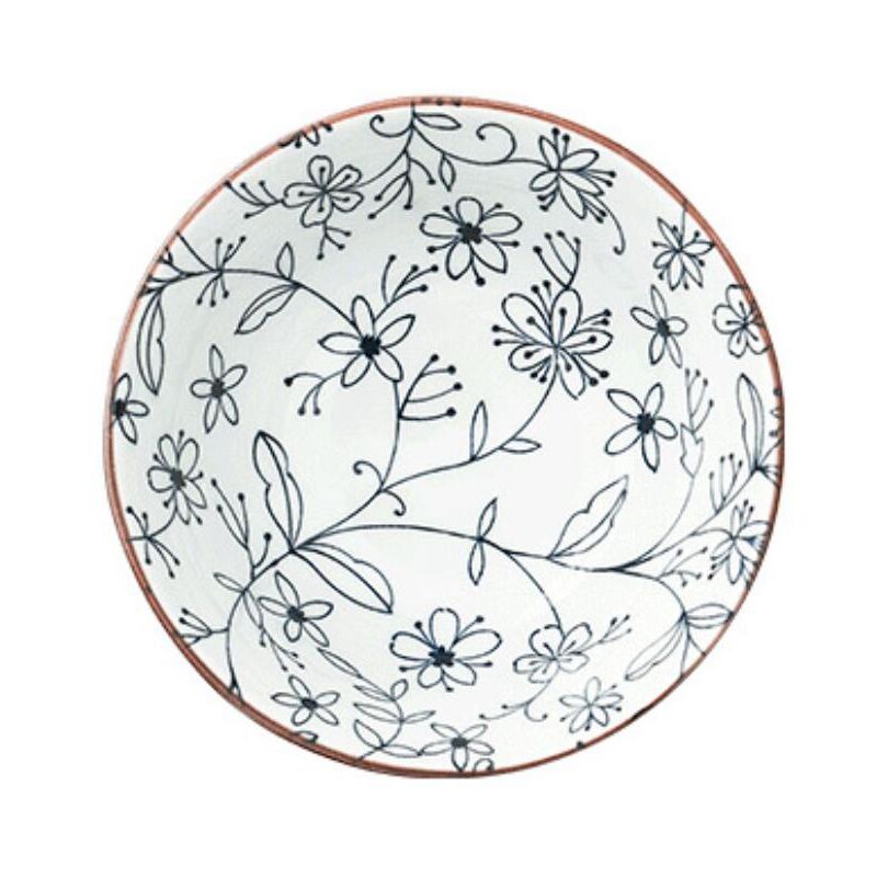 Nostalgic Charm: Japanese-inspired Ceramic Rice Bowls 5" Nostalgic Charm: Japanese-inspired Ceramic Rice Bowls 5"