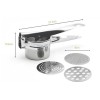 Kitchen Gadgets Potato Ricer Stainless Steel Masher Manual Juicer Kitchen Gadgets Potato Ricer Stainless Steel Masher Manual Juicer