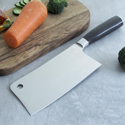 High Carbon Stainless Steel Chopping Knife Cleaver Kitchen Knife 7-Inch High Carbon Stainless Steel Chopping Knife Cleaver Kitchen Knife 7-Inch