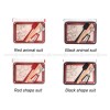 Baking Tool Set DIY Cookie Mould Bakeware Mat Pad Rolling Pin Scraper