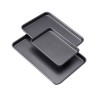 Premium Rectangular Carbon Steel Baking Pan - Thickened Cookie Cake Mold Premium Rectangular Carbon Steel Baking Pan - Thickened Cookie Cake Mold