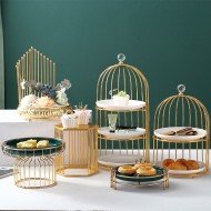 Restaurant Hotel Cake Dessert Table Set Ceramic Tray 1-3 Tiers Display Rack Restaurant Hotel Cake Dessert Table Set Ceramic Tray 1-3 Tiers Display Rack